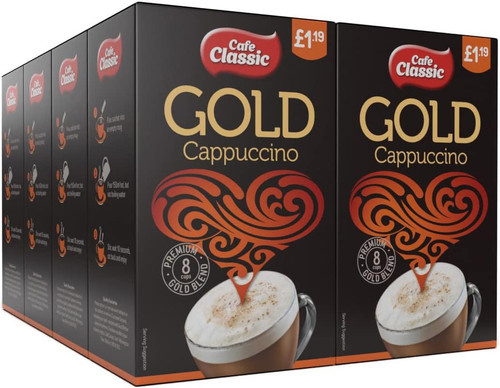 Instant cappuccino sachets - instant, 64